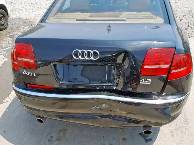 WAUMV94E79N001267 - 2009 AUDI A8 L QUATT BLACK photo 9