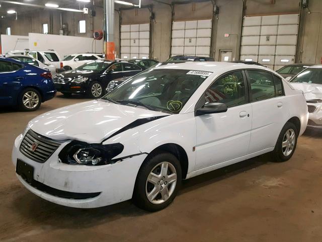 1G8AJ55F37Z147974 - 2007 SATURN ION LEVEL WHITE photo 2