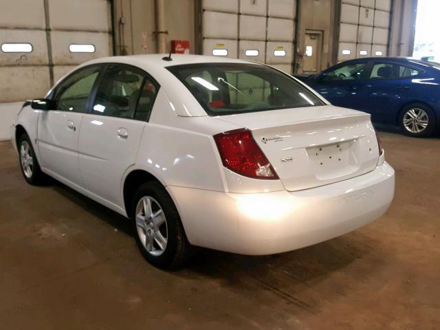1G8AJ55F37Z147974 - 2007 SATURN ION LEVEL WHITE photo 3