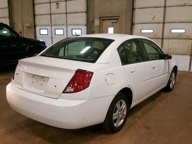1G8AJ55F37Z147974 - 2007 SATURN ION LEVEL WHITE photo 4