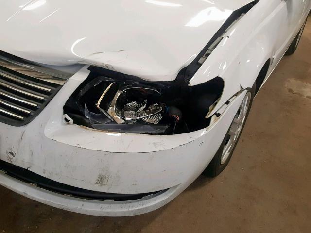1G8AJ55F37Z147974 - 2007 SATURN ION LEVEL WHITE photo 9