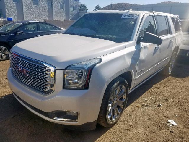 1GKS2JKJ9FR567542 - 2015 GMC YUKON XL D WHITE photo 2