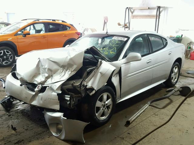 2G2WP522851302797 - 2005 PONTIAC GRAND PRIX SILVER photo 2