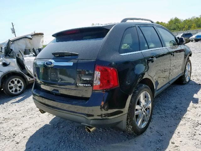 2FMDK3KC0BBA32853 - 2011 FORD EDGE LIMIT BLACK photo 4