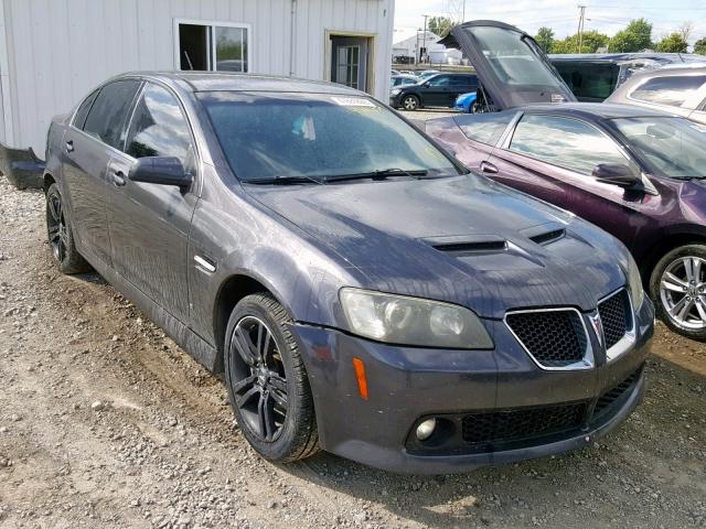 6G2ER57799L179153 - 2009 PONTIAC G8 CHARCOAL photo 1