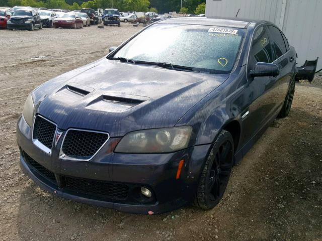 6G2ER57799L179153 - 2009 PONTIAC G8 CHARCOAL photo 2