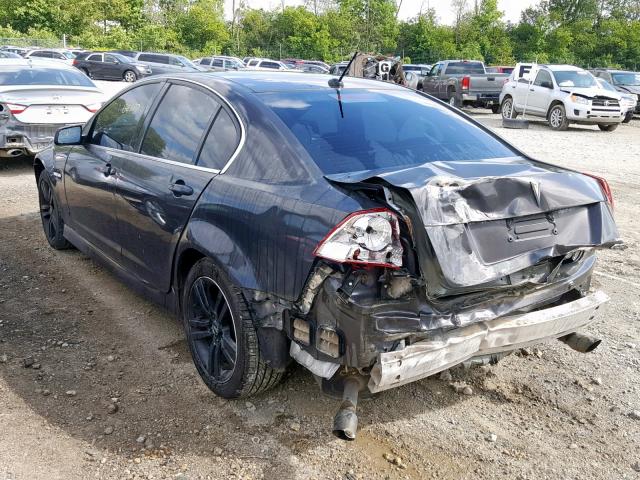 6G2ER57799L179153 - 2009 PONTIAC G8 CHARCOAL photo 3