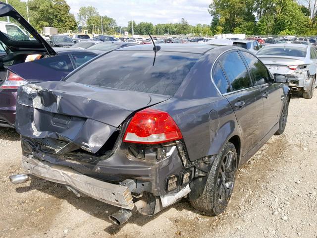 6G2ER57799L179153 - 2009 PONTIAC G8 CHARCOAL photo 4