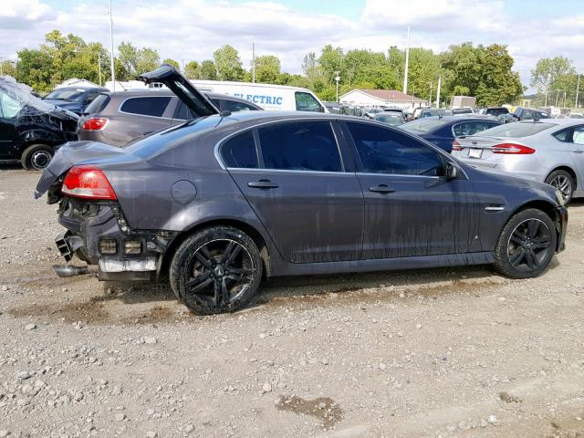 6G2ER57799L179153 - 2009 PONTIAC G8 CHARCOAL photo 9