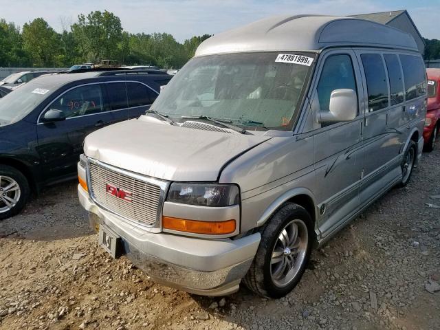 1GDFG15T551207561 - 2005 GMC SAVANA RV GOLD photo 2