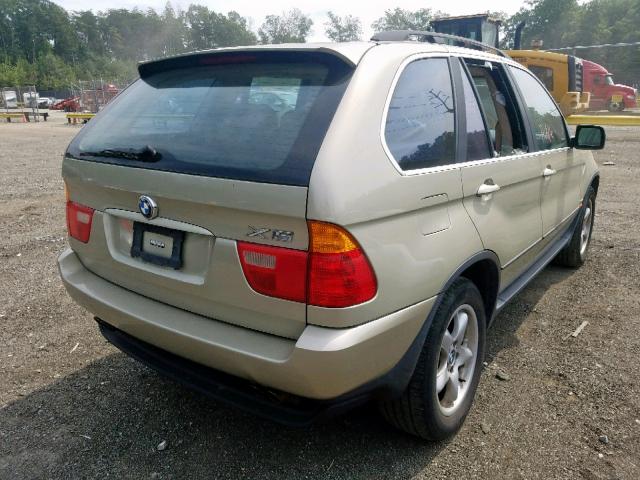 5UXFB33543LH40121 - 2003 BMW X5 4.4I TWO TONE photo 4