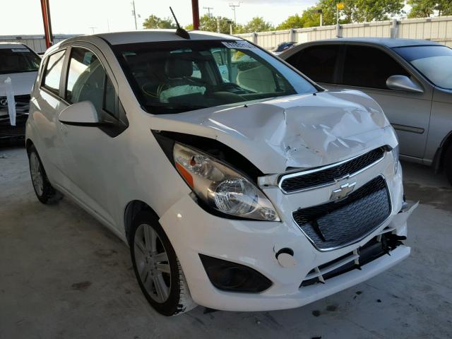 KL8CD6S94FC737380 - 2015 CHEVROLET SPARK 1LT WHITE photo 1