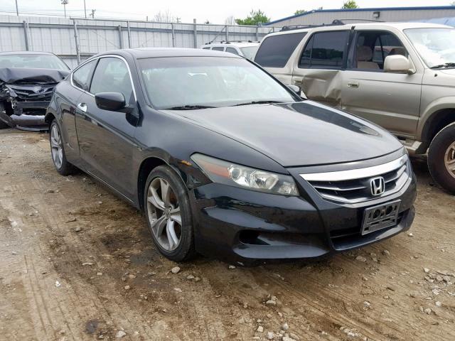 1HGCS2B85BA001441 - 2011 HONDA ACCORD EXL BLACK photo 1