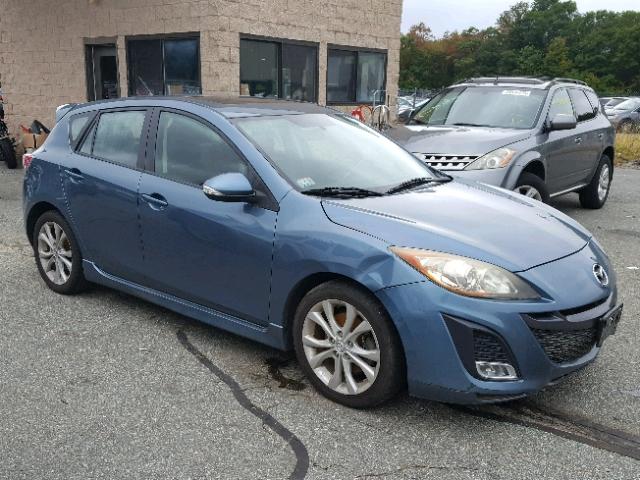 JM1BL1H61A1141606 - 2010 MAZDA 3 S BLUE photo 1