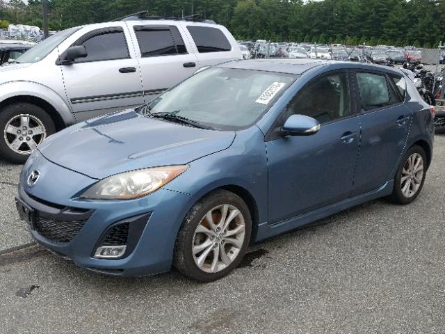 JM1BL1H61A1141606 - 2010 MAZDA 3 S BLUE photo 2