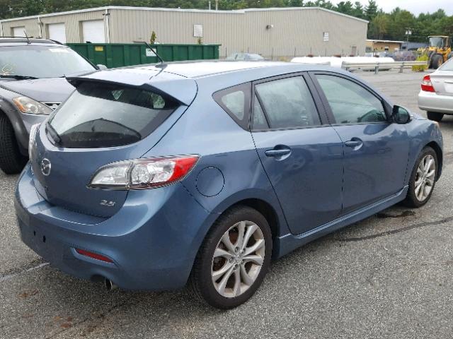 JM1BL1H61A1141606 - 2010 MAZDA 3 S BLUE photo 4