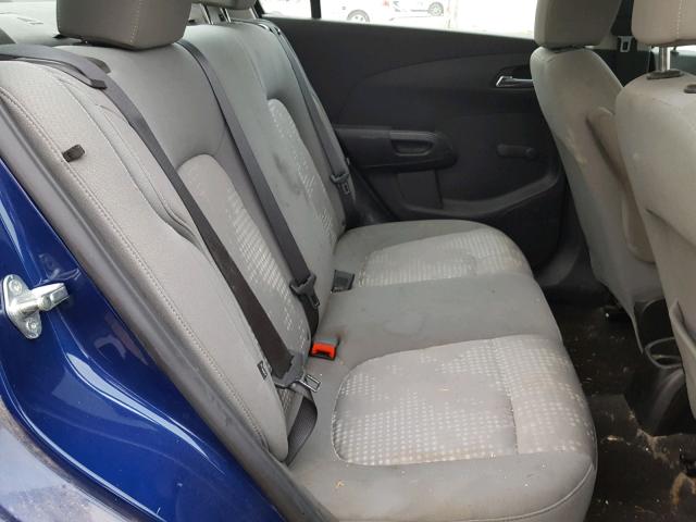 1G1JA5SH8D4145036 - 2013 CHEVROLET SONIC LS 蓝色 照片 6