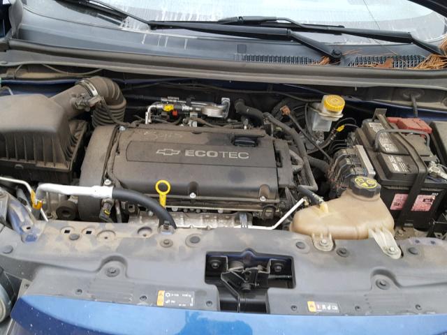 1G1JA5SH8D4145036 - 2013 CHEVROLET SONIC LS 蓝色 照片 7