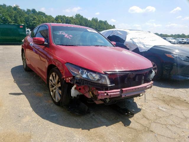 1HGCS2B80AA008974 - 2010 HONDA ACCORD EXL RED photo 1