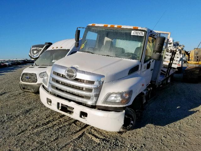 5PVNJ8JV3G4S62772 - 2016 HINO 258/268 WHITE photo 2