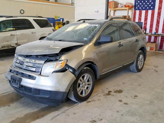 2FMDK36C08BB16304 - 2008 FORD EDGE SE GRAY photo 2