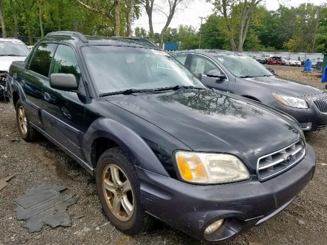 4S4BT62C957103292 - 2005 SUBARU BAJA SPORT BLACK photo 1