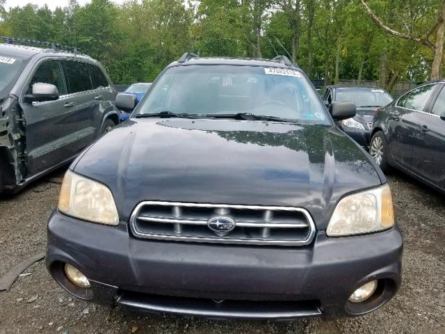 4S4BT62C957103292 - 2005 SUBARU BAJA SPORT BLACK photo 9