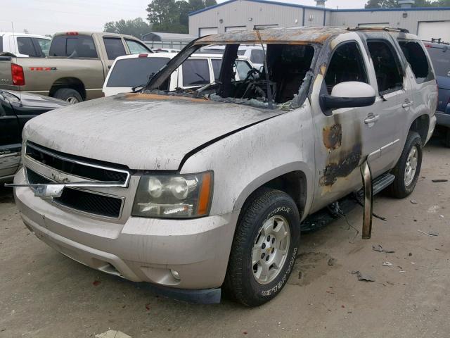 1GNFK13047R166573 - 2007 CHEVROLET TAHOE K150 BEIGE photo 2