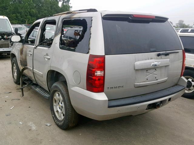 1GNFK13047R166573 - 2007 CHEVROLET TAHOE K150 BEIGE photo 3