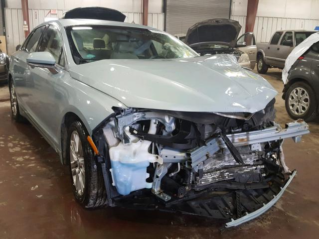 3LN6L2LU5DR807790 - 2013 LINCOLN MKZ HYBRID SILVER photo 1