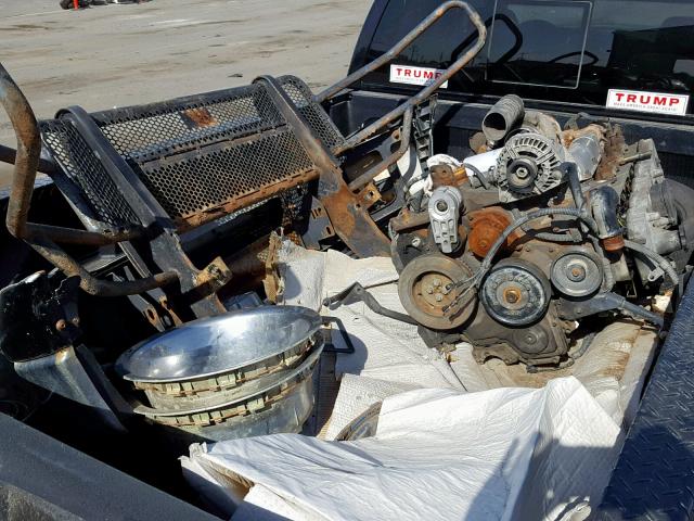 3D7KS28C15G861449 - 2005 DODGE RAM 2500 S შავი ფოტო 9