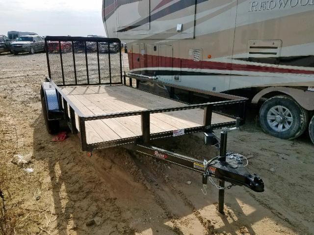 4JMUS1620KS005435 - 2019 TRAIL KING TRAILER BLACK photo 1