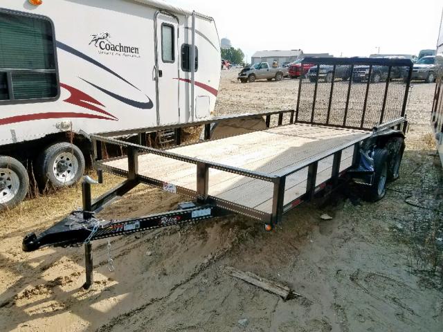 4JMUS1620KS005435 - 2019 TRAIL KING TRAILER BLACK photo 2