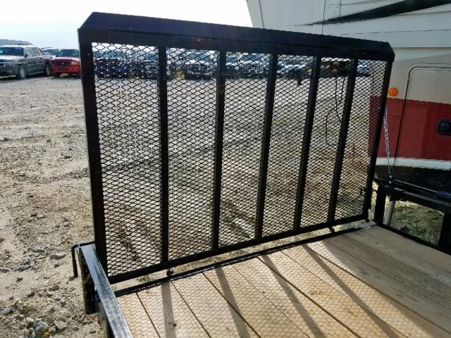 4JMUS1620KS005435 - 2019 TRAIL KING TRAILER BLACK photo 6