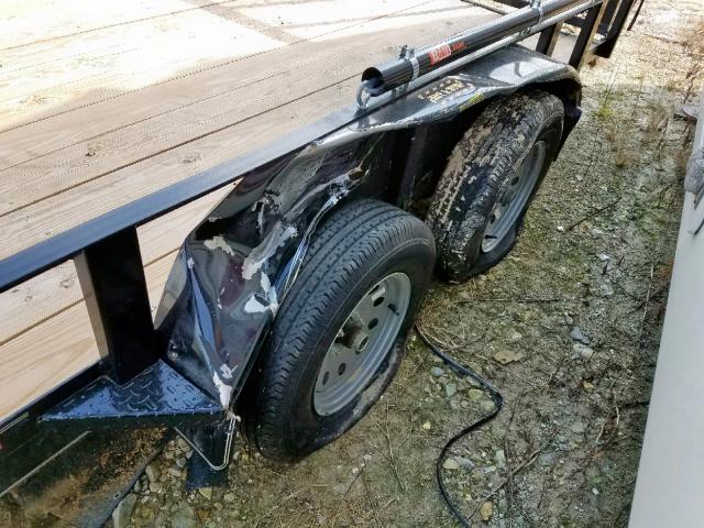 4JMUS1620KS005435 - 2019 TRAIL KING TRAILER BLACK photo 8