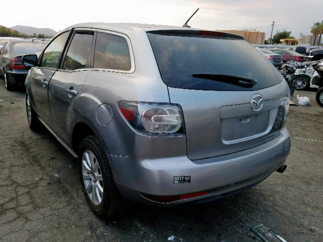 JM3ER2AM8B0394933 - 2011 MAZDA CX-7 GRAY photo 3