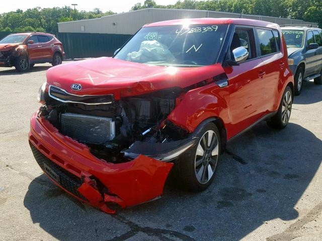 KNDJX3A57F7767761 - 2015 KIA SOUL ! Qırmızı foto 2