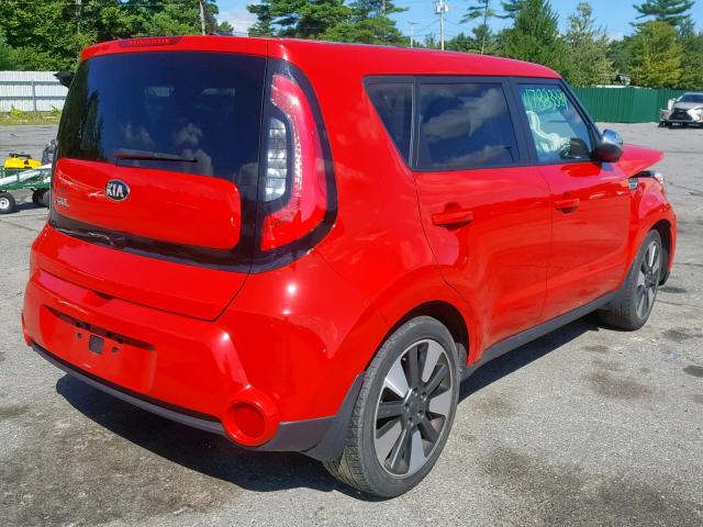 KNDJX3A57F7767761 - 2015 KIA SOUL ! Qırmızı foto 4