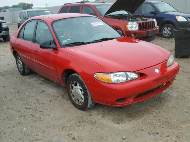 1MELM13PXVW633303 - 1997 MERCURY TRACER LS RED photo 1