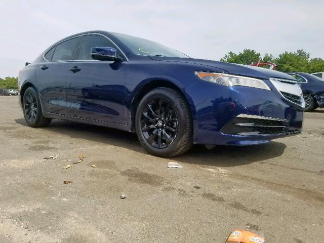 19UUB1F39GA002953 - 2016 ACURA TLX BLUE photo 1