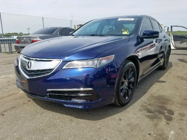 19UUB1F39GA002953 - 2016 ACURA TLX BLUE photo 2