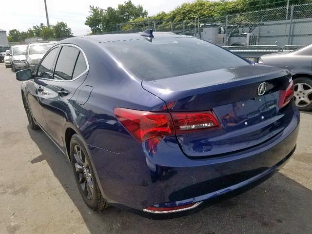 19UUB1F39GA002953 - 2016 ACURA TLX BLUE photo 3