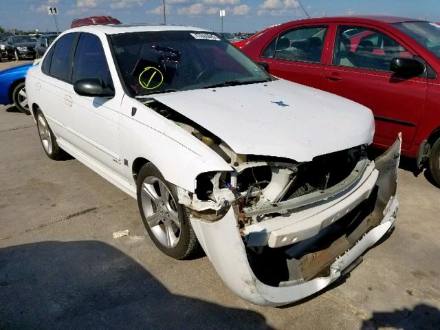 3N1AB51A32L728147 - 2002 NISSAN SENTRA SE- WHITE photo 1