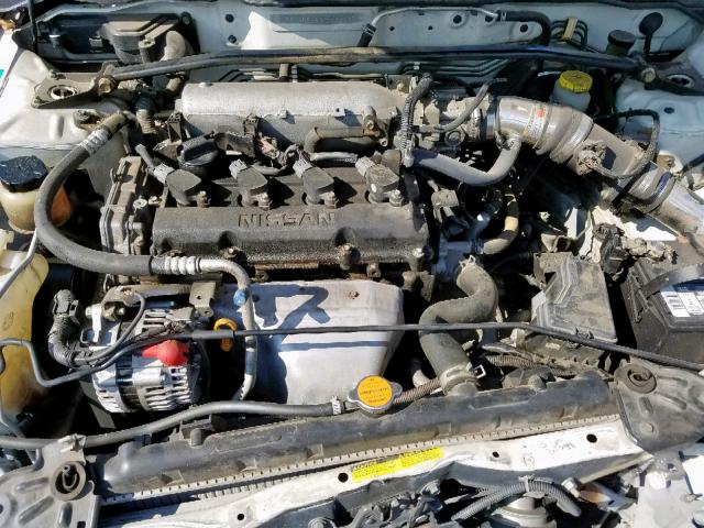 3N1AB51A32L728147 - 2002 NISSAN SENTRA SE- WHITE photo 7