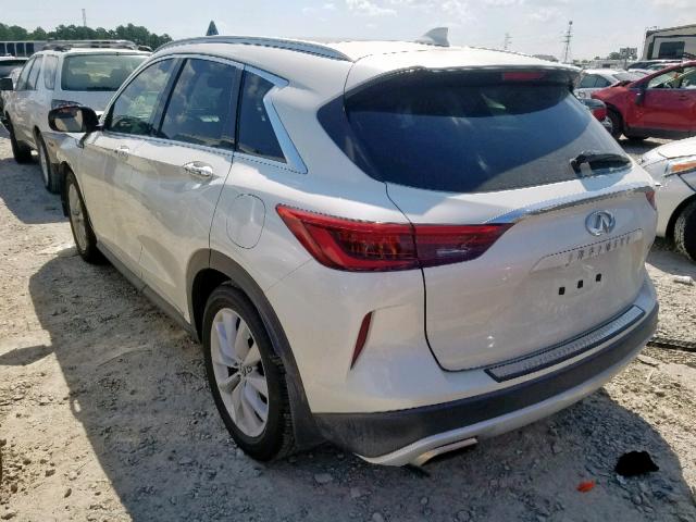 3PCAJ5M13KF124964 - 2019 INFINITI QX50 ESSEN WHITE photo 3