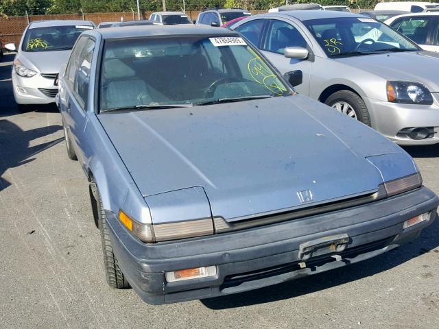 JHMCA5523KC100921 - 1989 HONDA ACCORD DX BLUE photo 1