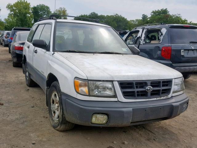 JF1SF6350XH734785 - 1999 SUBARU FORESTER L WHITE photo 1