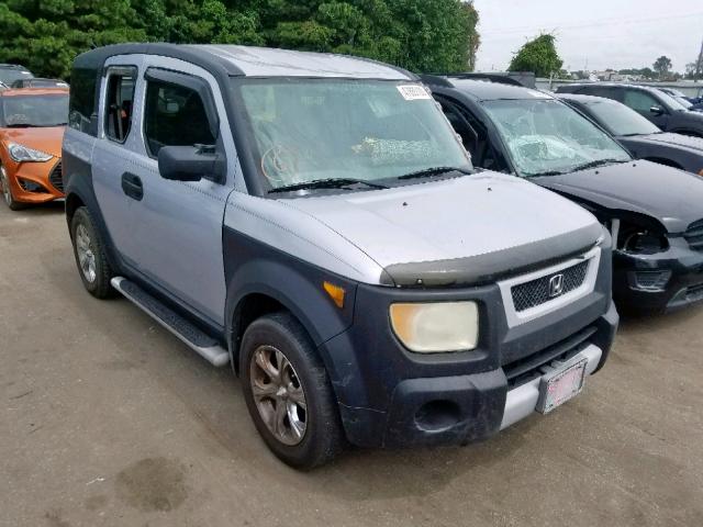 5J6YH18314L001611 - 2004 HONDA ELEMENT LX SILVER photo 1