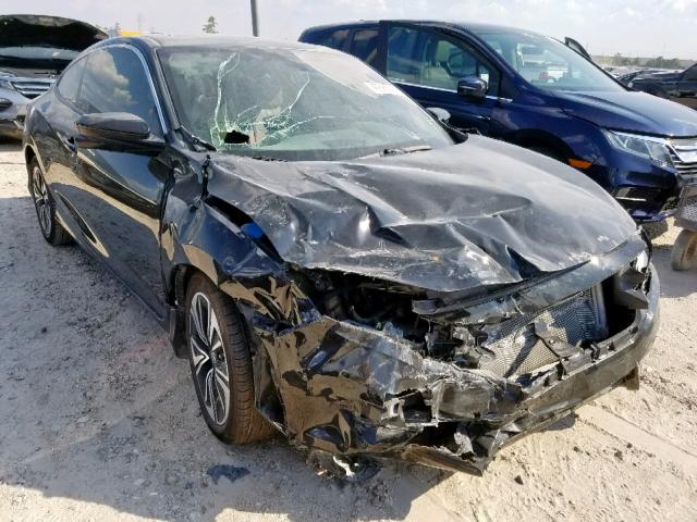 2HGFC3B77JH357140 - 2018 HONDA CIVIC EXL 黑色 照片 1