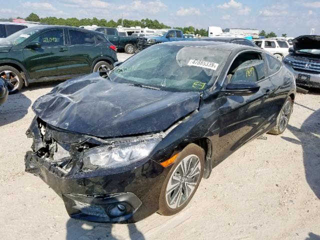 2HGFC3B77JH357140 - 2018 HONDA CIVIC EXL 黑色 照片 2